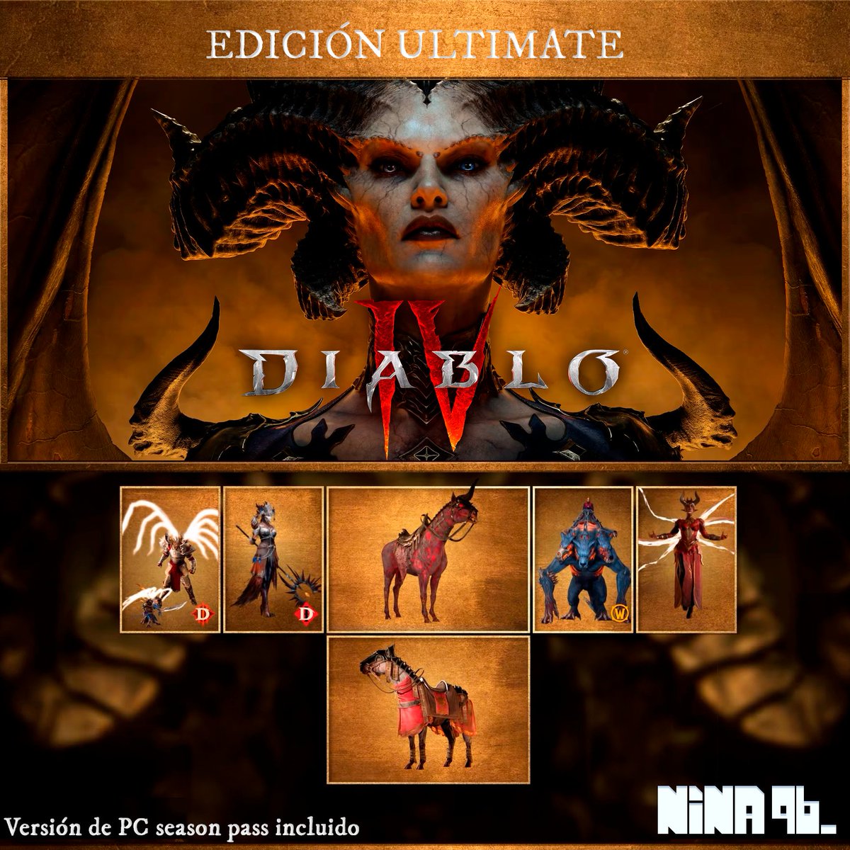 Nina96 (@nina96st) on Twitter photo ¿Aún no tienes tu copia de #DiabloIV Ultimate? Pues te voy a dar la oportunidad de ganar una! Vamos a sortear la versión Ultimate de Diablo IV el viernes 9 de junio ¡Finde de vicio!
✅Sígueme en <a href="/Nina96st/">Nina96</a>
🔁Re tuitea este post
💬Comenta a quien te gustaría que le tocara! ¿Aún no tienes tu copia de #DiabloIV Ultimate? Pues te voy a dar la oportunidad de ganar una! Vamos a sortear la versión Ultimate de Diablo IV el viernes 9 de junio ¡Finde de vicio!
✅Sígueme en <a href="/Nina96st/">Nina96</a>
🔁Re tuitea este post
💬Comenta a quien te gustaría que le tocara!