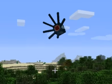 db_witch's tweet photo. only Minecraft ogs will remember when Squids used to breathe air and fly across the world https://t.co/zlwXaIQNha