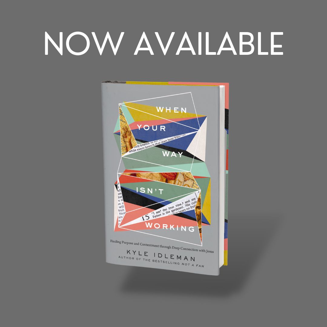 Zondervan Books (@zondervanbooks) on Twitter photo Pastor and bestselling author, Kyle Idleman, offers a unique exploration of John 15 for all of us who are going through the motions and feel frustrated.
Get your copy today!
<a href="/KyleIdleman/">Kyle Idleman</a>
#whenyourwayisntworking Pastor and bestselling author, Kyle Idleman, offers a unique exploration of John 15 for all of us who are going through the motions and feel frustrated.
Get your copy today!
<a href="/KyleIdleman/">Kyle Idleman</a>
#whenyourwayisntworking