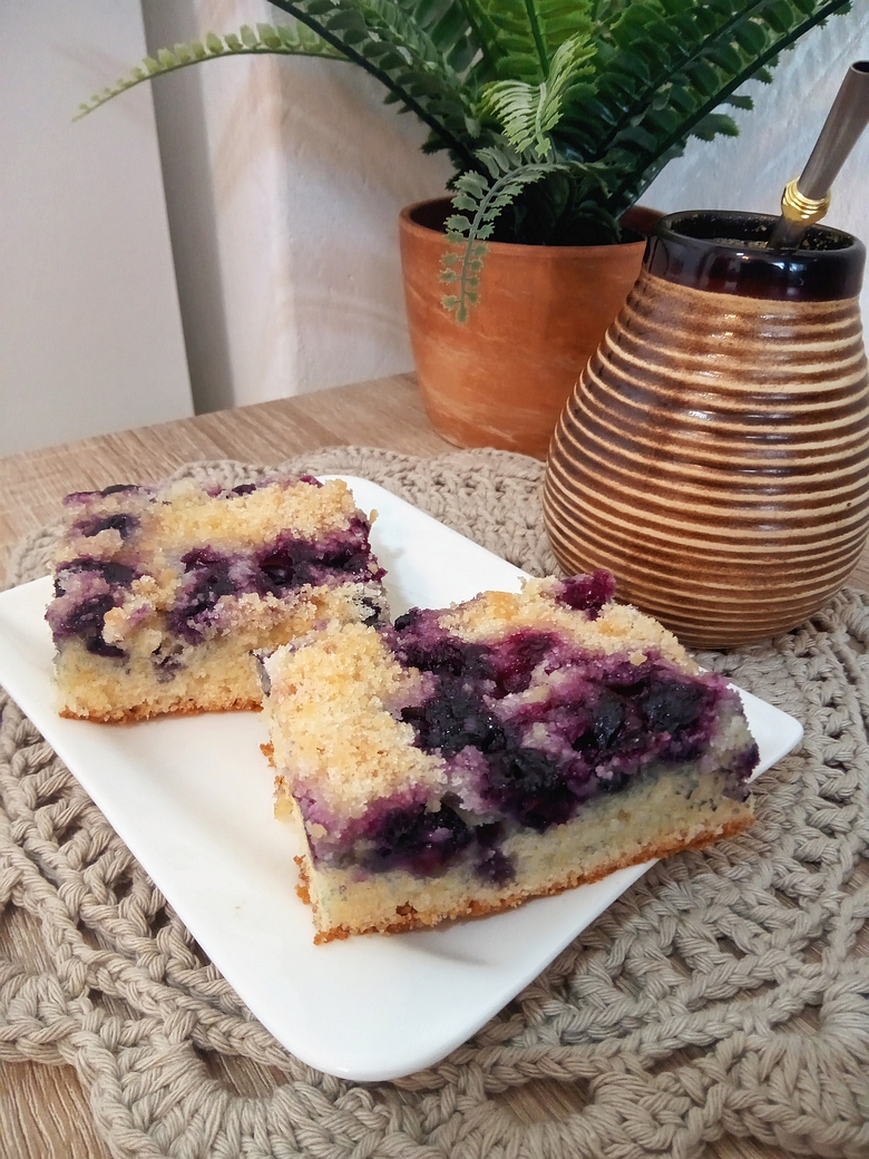 It's time for Blueberry Cake 🧉🍰😋

#mate #yerbamate #cake #blueberrycake #homemadecake #indiedev #gamedev