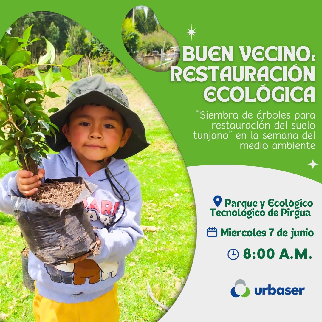 Mañana cerca de 4️⃣0️⃣0️⃣ niños de 8 colegios de Tunja plantarán árboles que contribuirán a la reforestación que se está realizado en el Parque Ecológico y Tecnológico de Pirgua, que recientemente fue premiado por <a href="/Asocapitales/">Asocapitales</a>  por la innovación tecnológica a favor de la naturaleza
