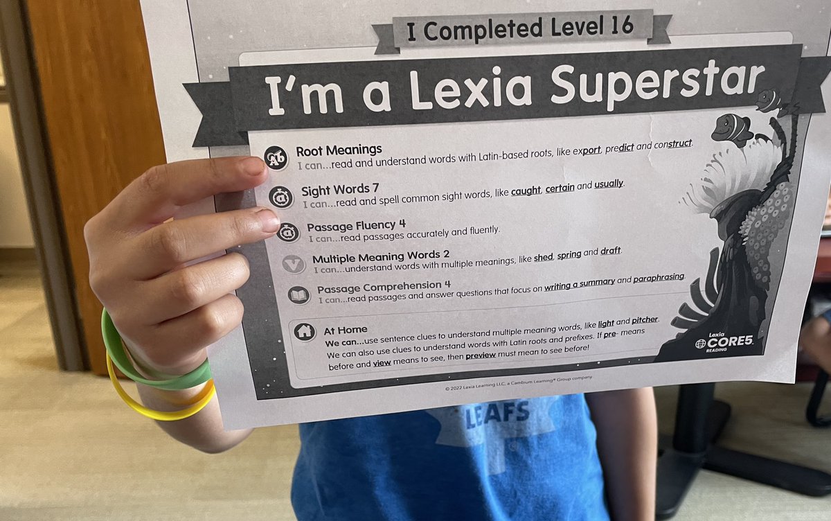 That level up feeling! So proud!