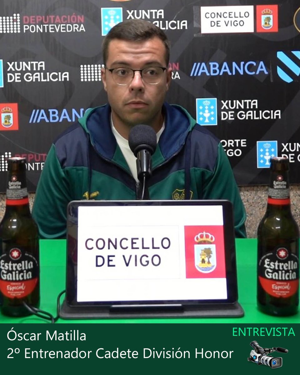 Entrevista 📹🎙️<a href="/OscarMatilla97/">Óscar Matilla</a> Segundo entrenador del <a href="/CoruxoFCoficial/">Coruxo FC ⚒️</a>  tras una gran temporada en Cadete División Honor
📹🎙️💚👇
youtu.be/_WIppKck_Cg a través de <a href="/YouTube/">YouTube</a>