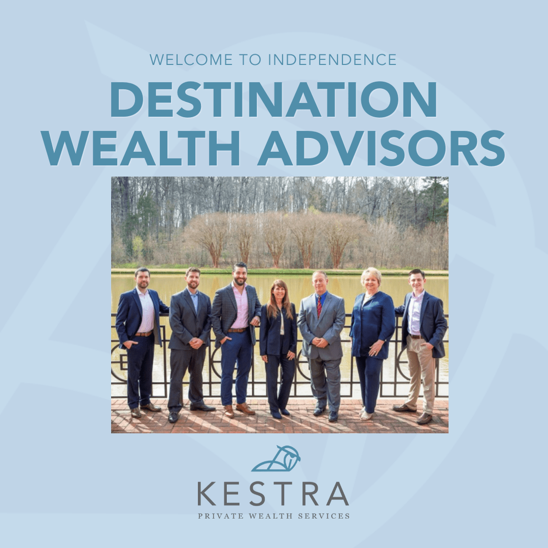 KestraPWS's tweet photo. Destination Wealth Advisors sought an enhanced client offering and thoughtful growth, leading them to become the newest firm on our platform!

Please join us in welcoming Ben McDonald, Bryant Trombly, Austin Palmer, and Dee Buckminster. 👏 https://t.co/BtGkR5AIse https://t.co/P7P2THZlYP