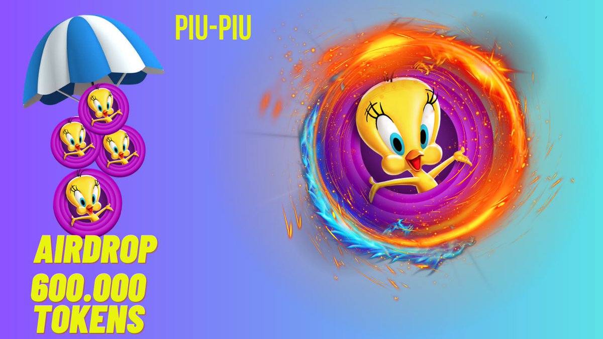 Grande sorteio de  600.000 Mil 
nosso  tokens
para concorrer é simples
✅basta nos seguir x.com/Piupiulok
  ✅compartilha marca 2 amigo

✅está presente na nossa comunidade do telegram
t.me/jhufsok

✅deixe sua carteira BEP20 nos comentários
📣📣📣📣📣📣📣📣