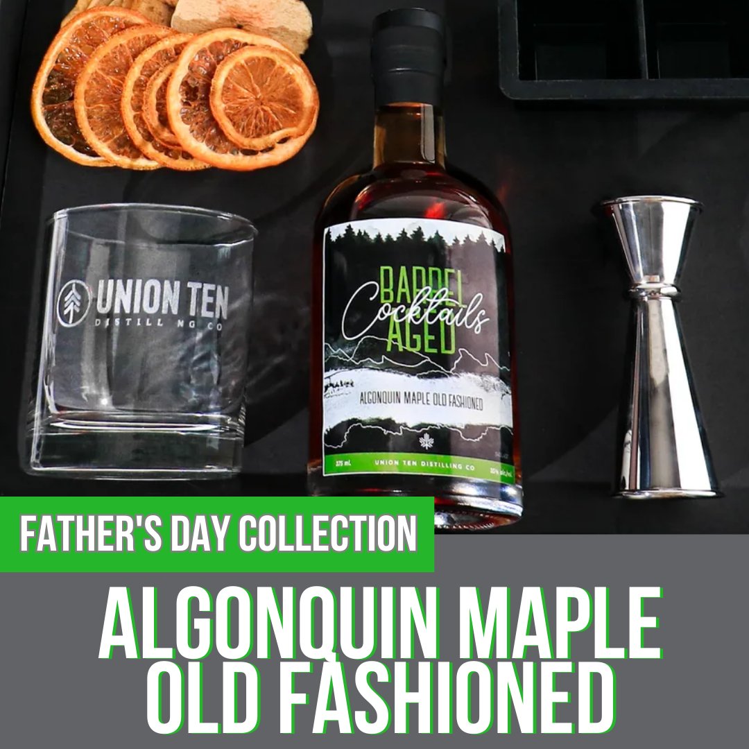 Give Dad a gift as iconic as he is this Father's Day. 🥃 

Shop online at unionten.ca

#FathersDay #gifting #OldFashioned #craftcocktail