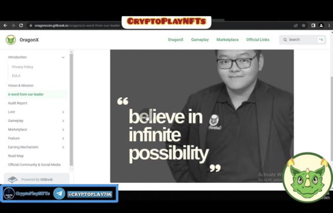 🚨🚨OragonX HOT NEWS🚨🚨

Hello $ORGN Fams👋🏻
BIGGEST Influencer from (ENGLAND) was reviewing OragonX.
Youtuber : “CRYPTO PLAY NFT’s”

So let’s go for watching the video and don’t forget to Like,Comment and Share.

⬇️⬇️⬇️

🎞 Youtube
youtu.be/8KU7nigJN5c

#OragonX #ORGN #p2e