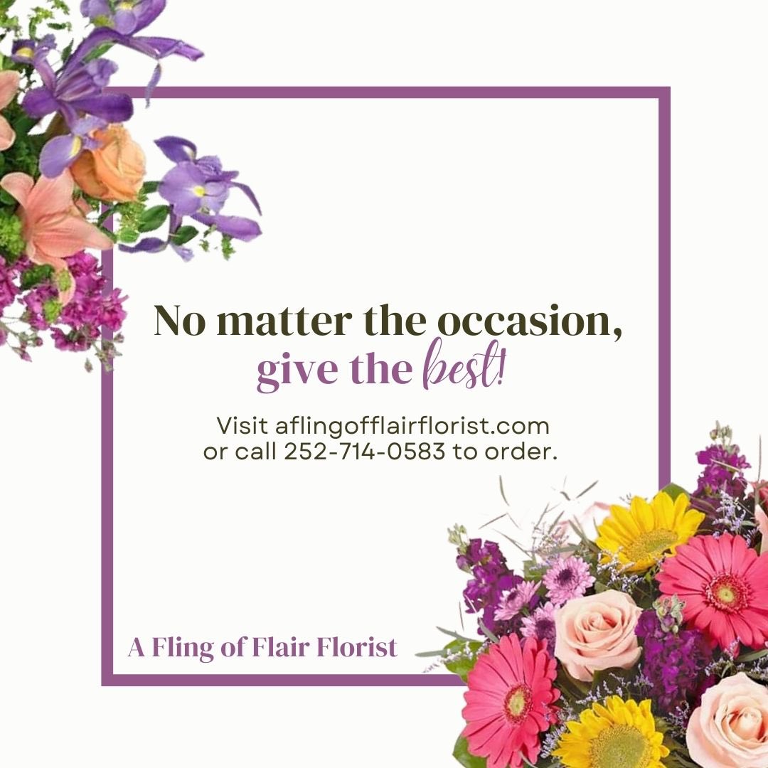 pm1mags's tweet photo. AD: A Fling of Flair Florist offers floral arrangements for any occasion! Orders can be place online at https://t.co/iqv35PuLlK 💐 https://t.co/JfVBluIMWe