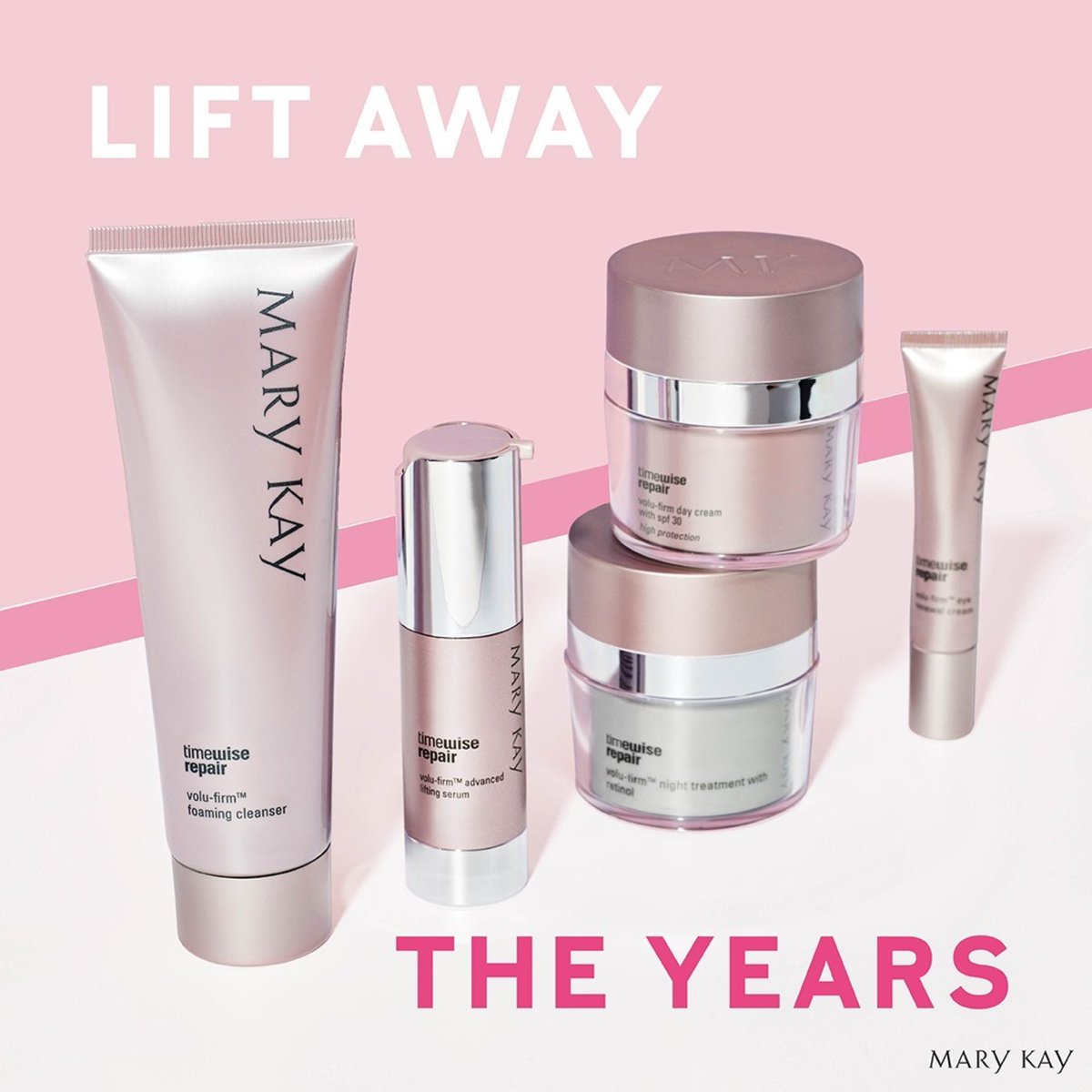 Restore youth with TimeWise Repair Volu-Firm Set💓

Lift, firm and defy aging✨

#MaryKay