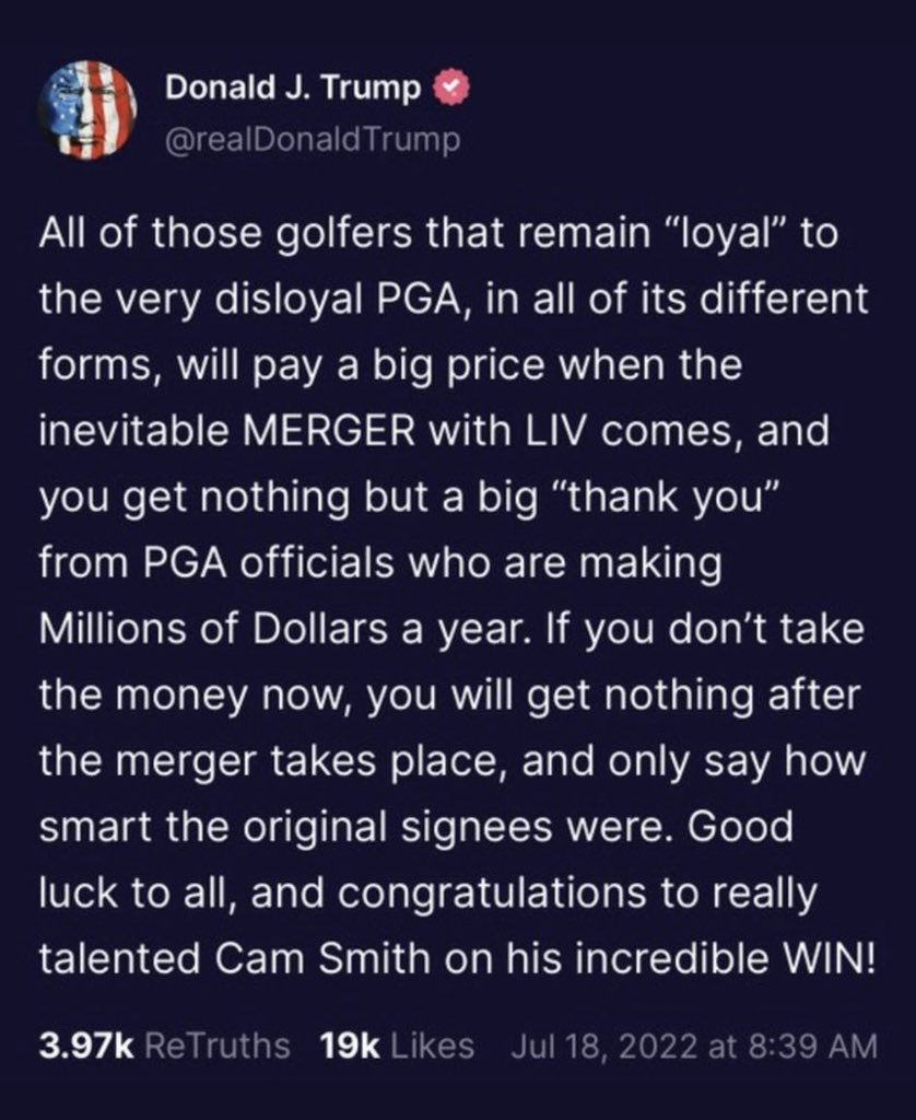 catturd2's tweet photo. 11 months ago … Trump knew. https://t.co/iScyOpD4lm