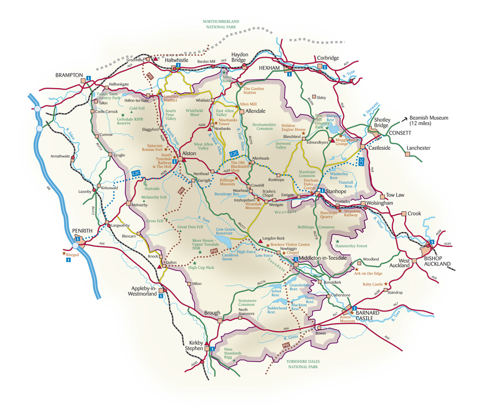 Happy Birthday to the #NorthPenninesAONB! It's 35 years today since the North Pennines was designated as an Area of Outstanding Natural Beauty 🥳🎉🎂