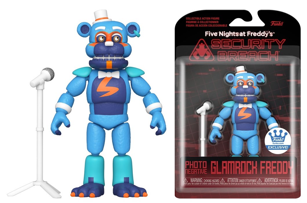 Five Nights At Freddy's: Security Breach Glamrock Freddy Vinyl Figure