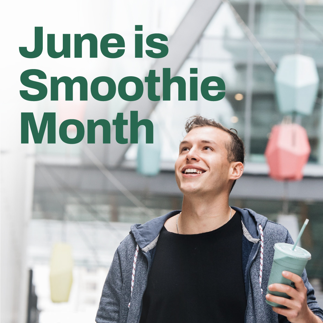 Celebrate the warm weather with us this June and participate in our Smoothie Month promotions! 🍌🥥

From now until the end of the month, every time you buy a smoothie, you get any of our Vitasave Brand products for 25% off! 🎉🎉

551 Robson Street.
or
115 16th St West.