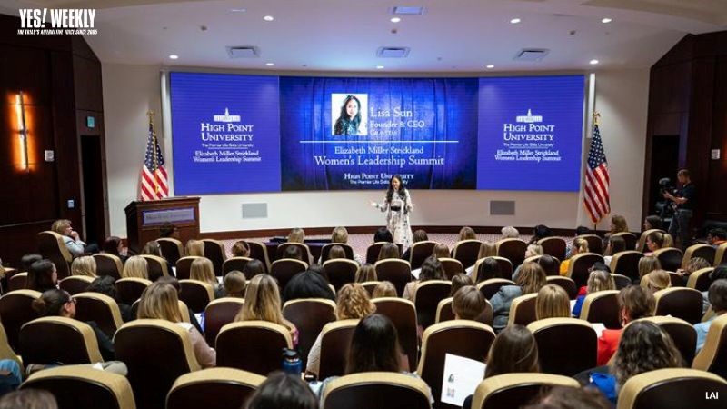 Founder and CEO of the game-changing retail & confidence brand GRAVITAS, @lisalsun recently spoke at a women's #leadership summit, delivering a keynote that #inspired those in attendance to make the choice to be confident. @yesweekly has the recap: bit.ly/3IUUvij
