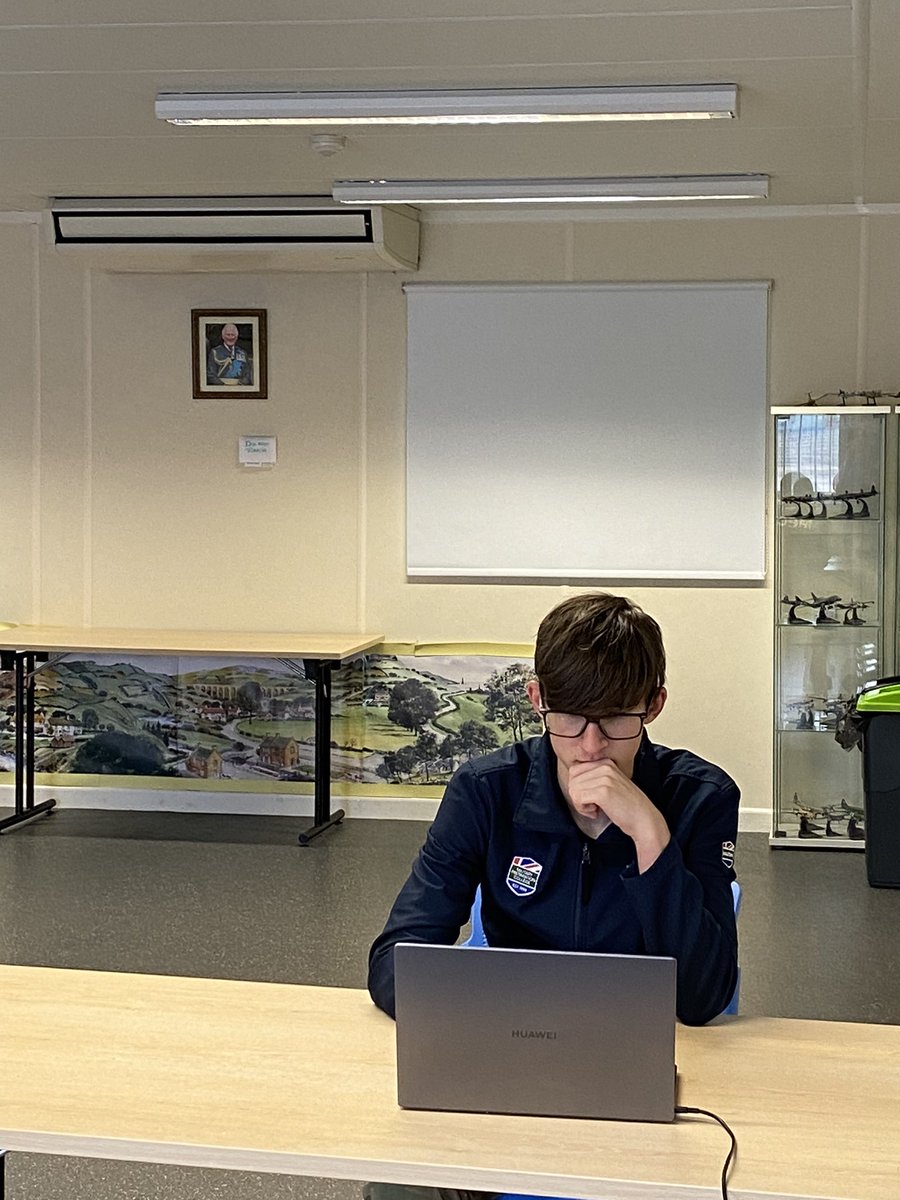 The Bunker Club, a homework space is officially open.

Cadet Grant arrived nice and early to make use of the IT facilities. 

Just one way that Lydney Platoon strives to provide for  our Cadets.  @GlosACF 
#lydneyacf #acf #inspiretoachieve #lydney #forestofdean #Gloucestershire