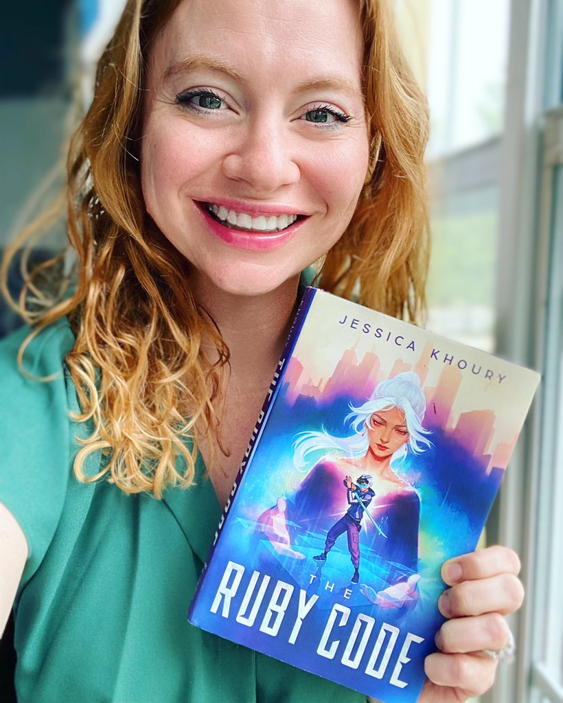 It's been over a decade since I first wondered, 'How fun would it be to tell a story from an NPC's point of view?' And today, at last, that simple idea parades onto bookstore shelves as THE RUBY CODE, my newest middle grade novel! bit.ly/3jHsfGd