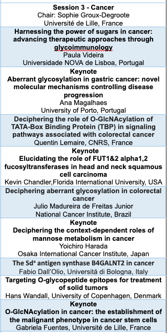 7th Latin American Glycobiology Congress. Free Register: cidc.uaem.mx/7th-latin-amer……. RT please #glycotime Look at Session 3 #Cancer