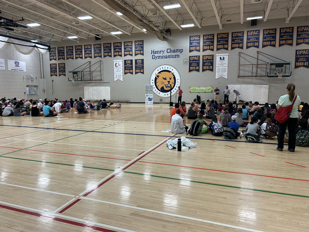 The Brandon Enviro Expo is back <a href="/BrandonUni/">Brandon University</a> .!