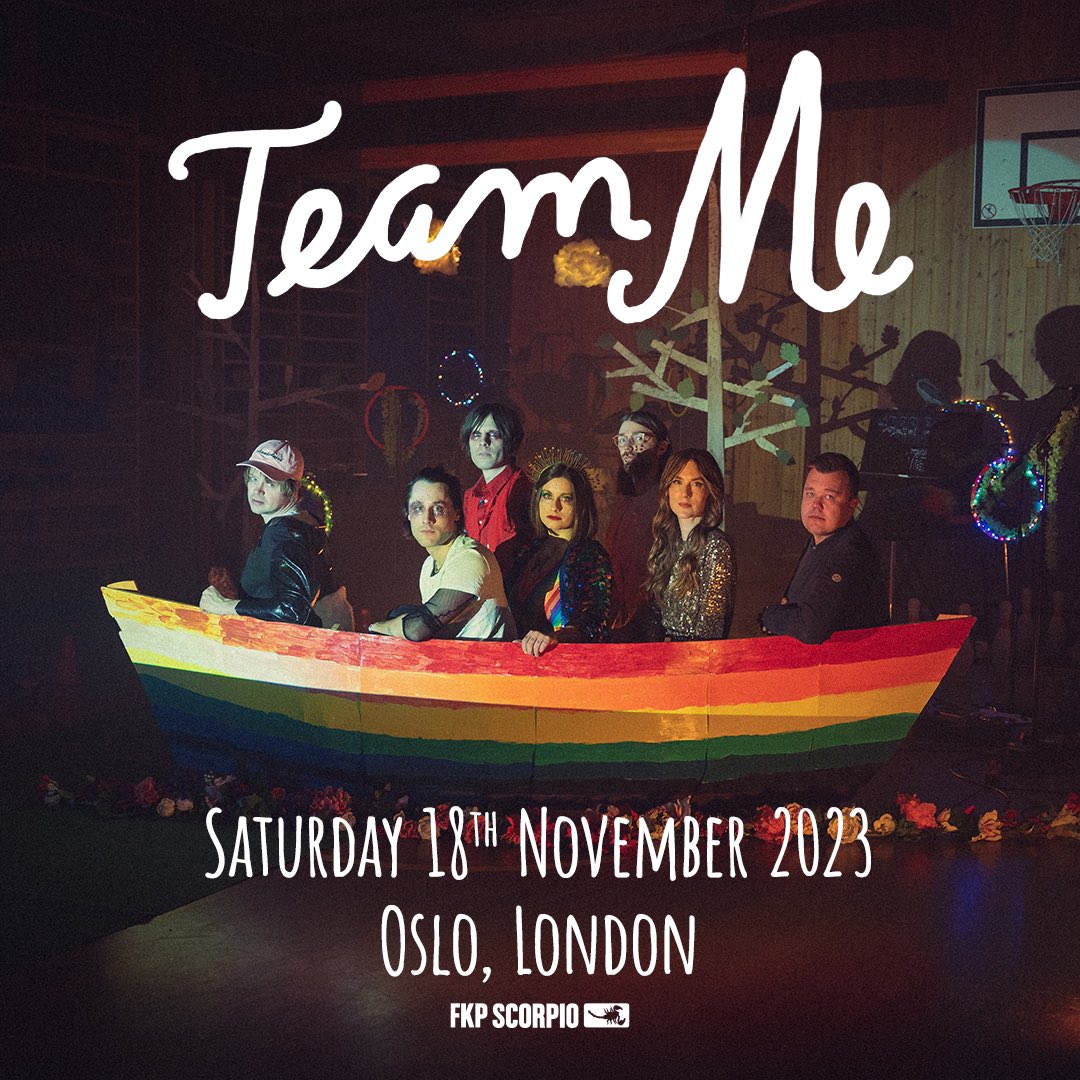Norwegian award-winning indie act <a href="/TeamMeBand/">Team Me</a> are coming to <a href="/OsloHackney/">Oslo Hackney</a> on Saturday 18th November! Tickets go on sale this Friday at 10am ⛵️
