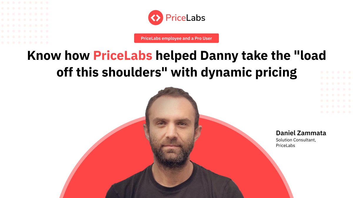 Price_Labs's tweet photo. Introducing our #GuideToPriceLabs series where we get insights from our internal team members about their experience of using #PriceLabs to manage their rental portfolio. 

In this 1st edition, we have our excerpt from Daniel Zammata.
https://t.co/jSYNRbPGFs #pricelabsforeveryone https://t.co/5EQY6S5wbl
