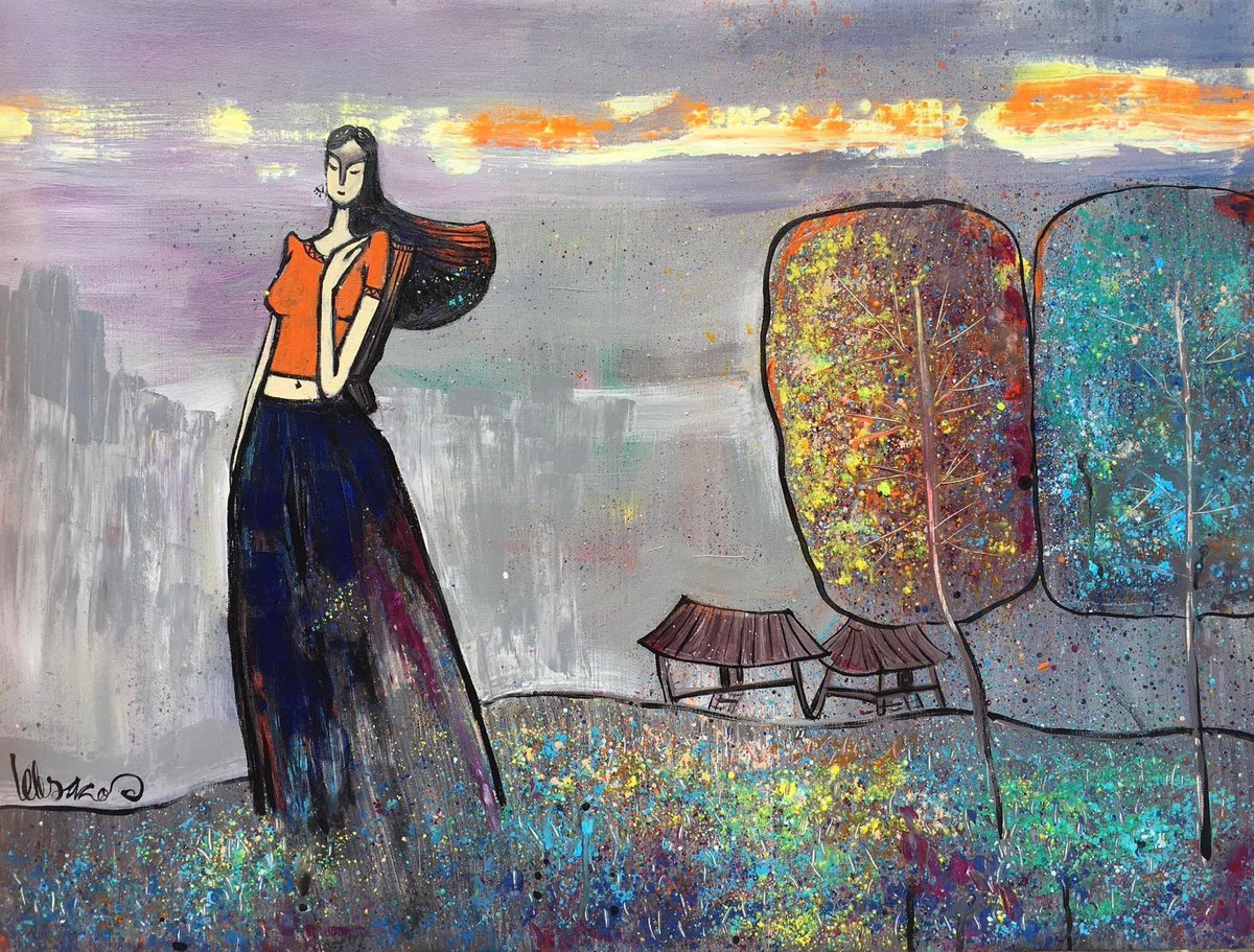 lequangsangart's tweet photo. Thiếu nữ https://t.co/AllaLydvml