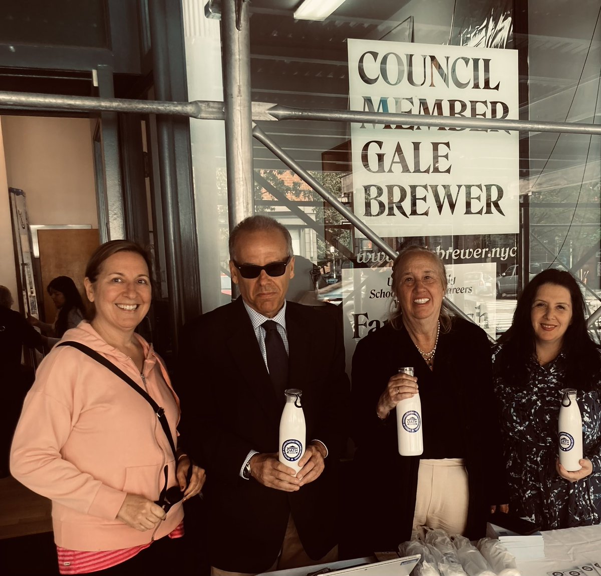 OATH STREET-SOURCE 

Senior Advisor Amar and Deputy Commissioner Castelli <a href="/oathnyc/">NYC OATH</a> are working with Council Member Gale Brewer <a href="/galeabrewer/">Gale A. Brewer</a> &amp; her staff today, educating &amp; helping her district on how to respond to city issued summonses. Stop by her district office.

#GetStuffDone