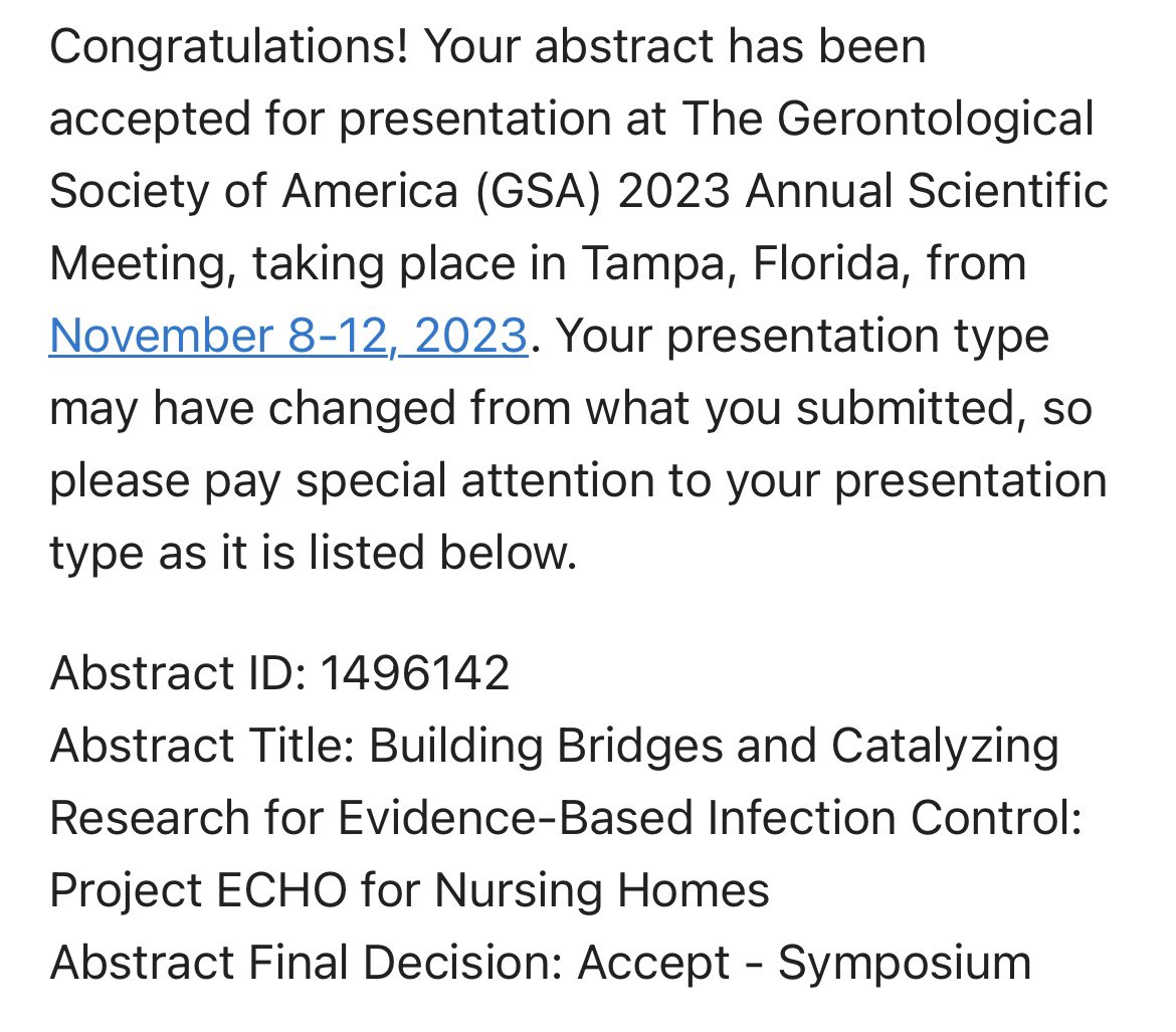 EmilyHbr1's tweet photo. See you in Tampa for #GSA2023! Very excited for another opportunity to attend such a fantastic conference and present findings from our important COVID-19 nursing home work. 

@PennStateECHO @LizaBehrens @jlkrasch https://t.co/FnnZMUh6iA