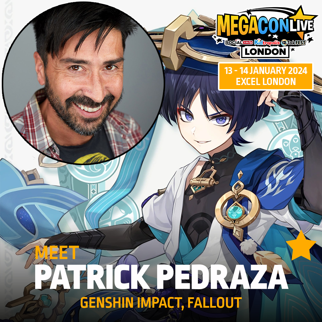 MegaCon LIVE on Twitter "We're thrilled to reveal Pat_Pedraza is