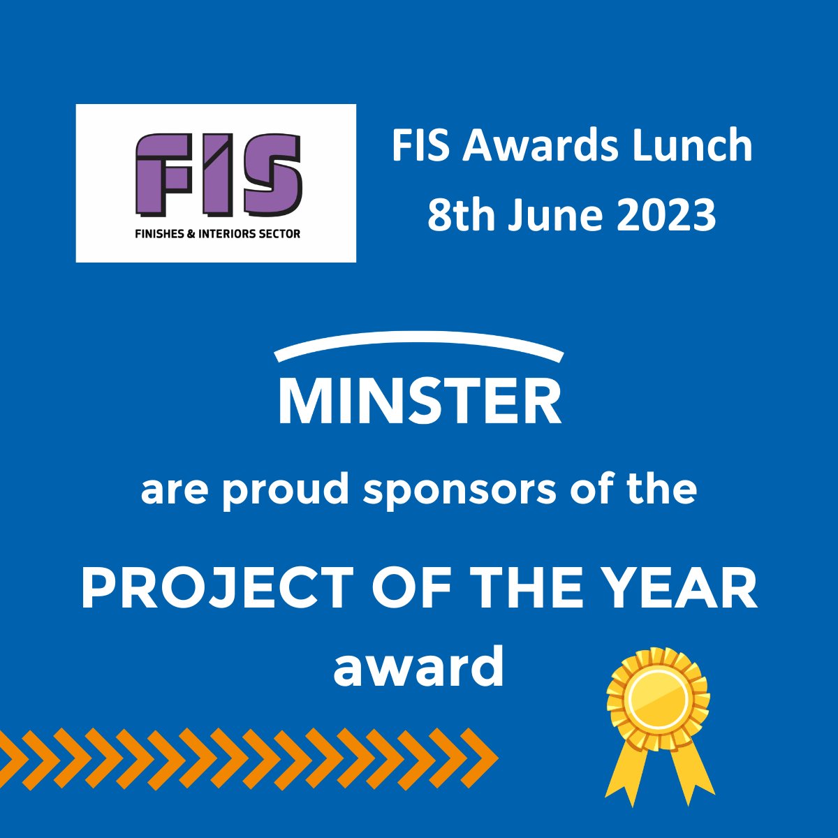 MinsterOnline's tweet photo. In a few days, on 8th June, we will be celebrating the outstanding projects that have been completed by @fisorg members in the past year at the FIS Awards Lunch. We are very proud to support the event by sponsoring the Project of the Year award.
#FISAwards #finishes #interiors https://t.co/oM31d5EQAU