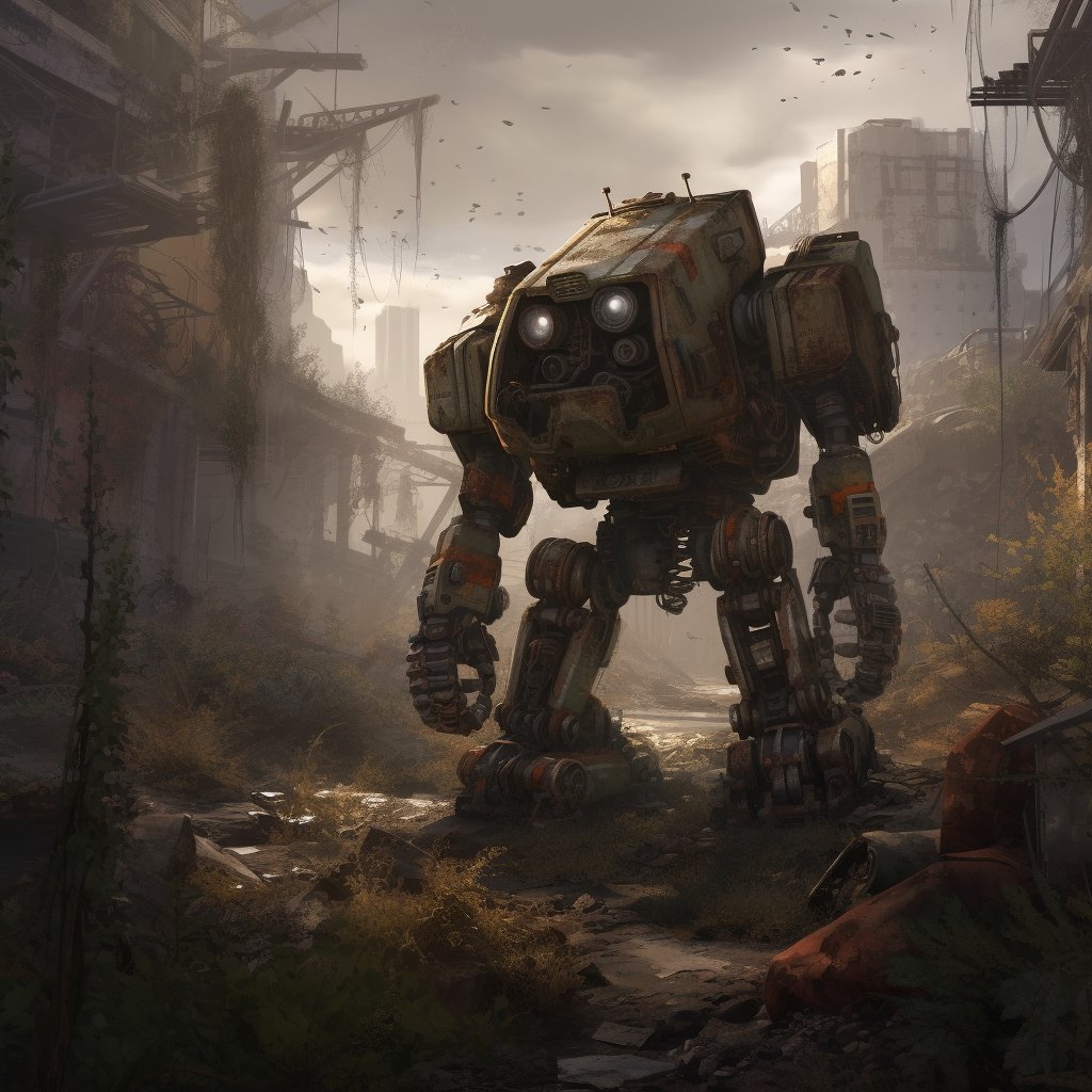 Trenton1122's tweet photo. What will the @BeepBoop Plutonium Re-Enforced Tank Tread System look like? 🤔 I've been contemplating just that. Imagine a vast and mysterious post-apocalyptic wasteland, where remnants of a once-thriving civilization lie in ruins....
#PlutoniumPower #BeepBoop $Boop https://t.co/4sBZQlW3Ce