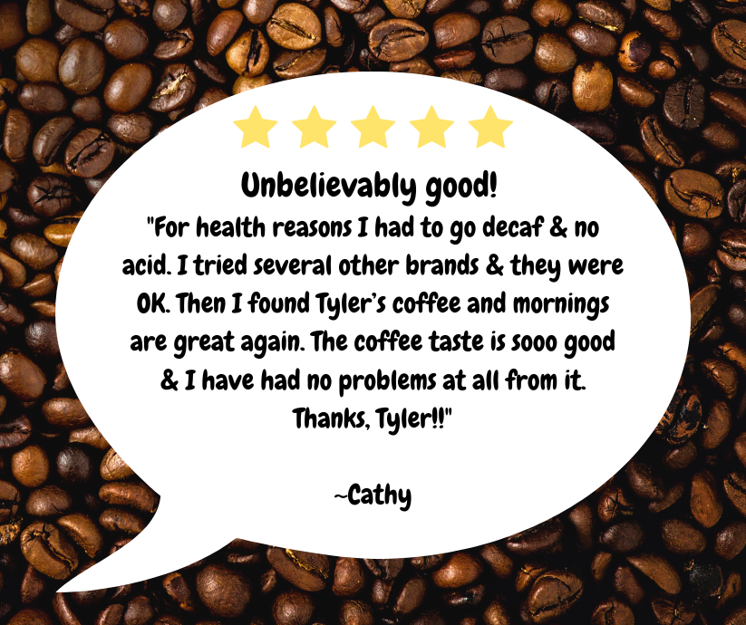 "Unbelievably good!" - Thanks Cathy! #acidfreecoffee #coffeereview #GoodMorningTwitterWorld #TuesdayMorningFinds #tuesdaymotivations #greatmorningstart #startyourdaytheacidfreeway