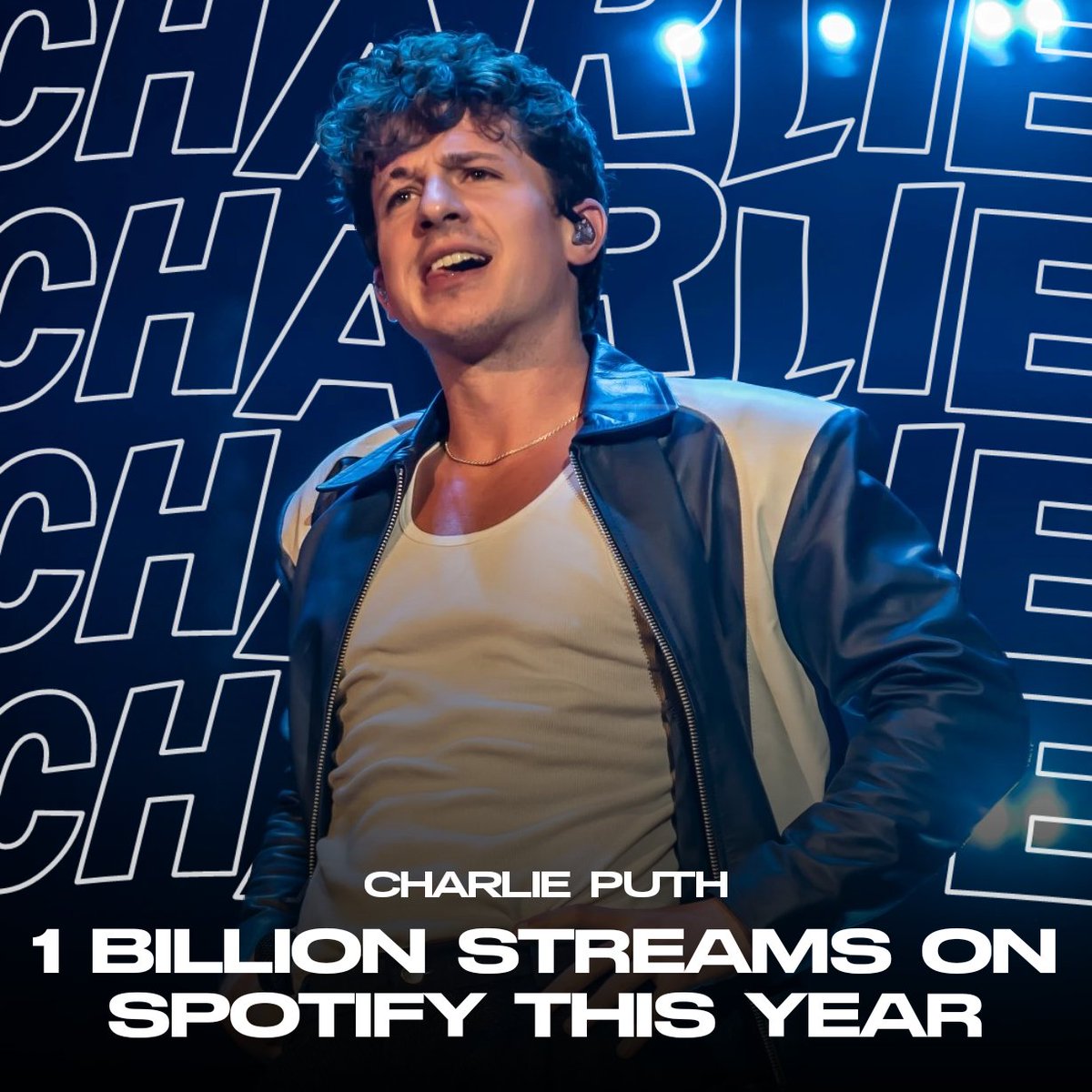 cpcharts's tweet photo. Charlie Puth has surpassed over 1 BILLION STREAMS on Spotify in 2023! 🚀 https://t.co/fdUcoJGhHF