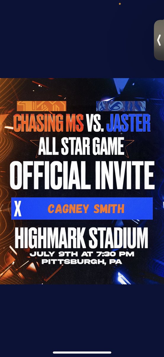 Cagney Smith 5️⃣5️⃣ tweet media