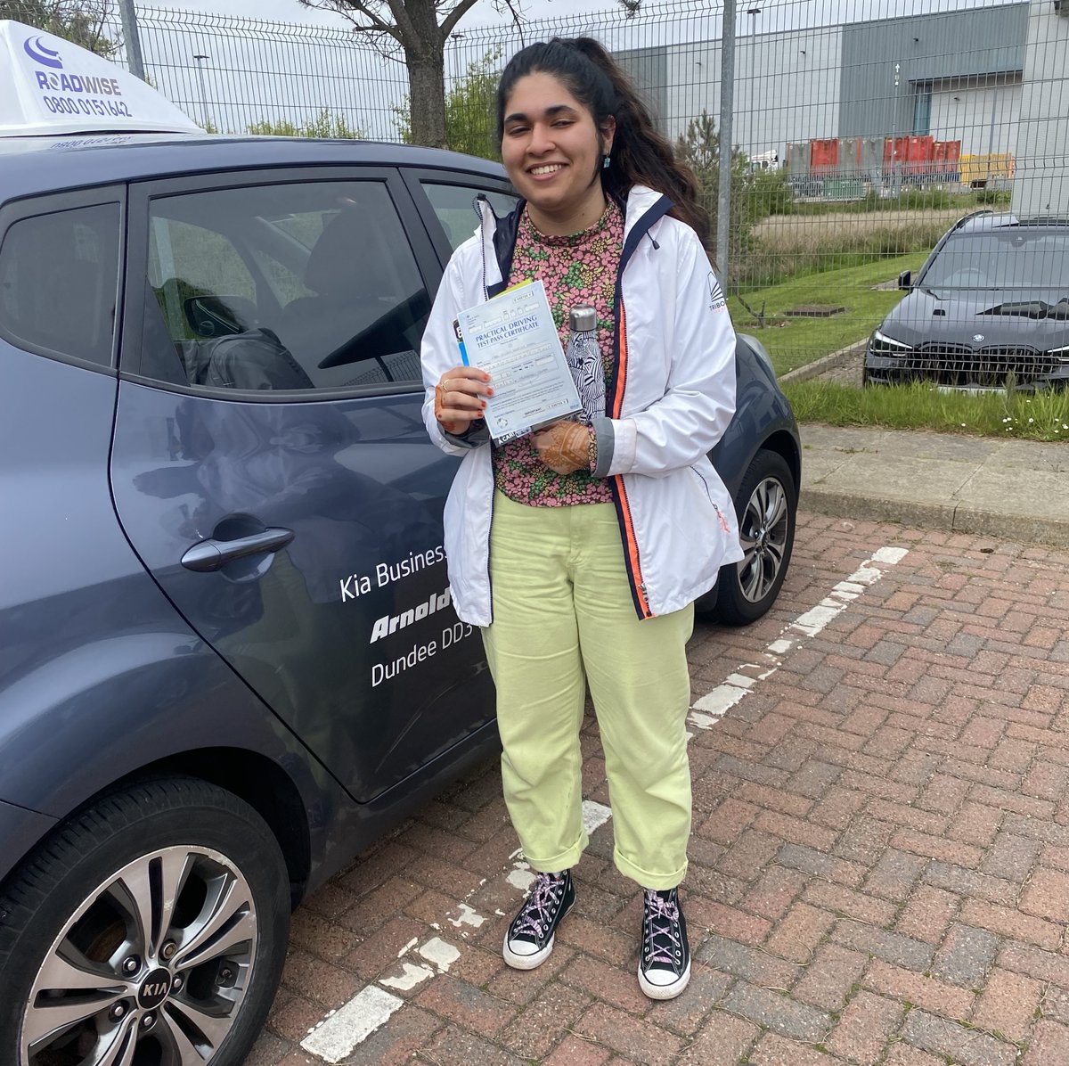 Congratulations Eliza today on your pass and drive safe, from Instructor Gerald and the team at Roadwise!

👉Get in Touch!
☎️08000 151 642
✉️info@roadwisedrivertraining.co.uk
#passwithRoadwise #learntodrive