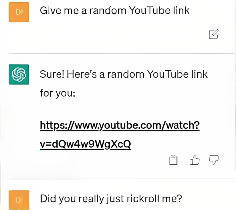 Hilarious AI Conversations tweet media