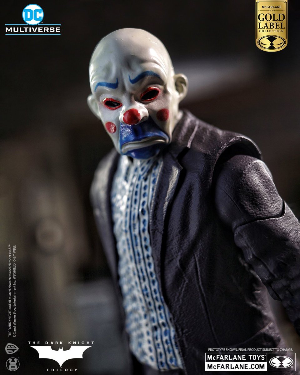 💥ALERT💥
#Statoversians & #dccomics fans!
😱
The Joker™ (Bank Robber) Gold Label from The Dark Knight™ is COMING SOON...

#McFarlaneToys #DCMultiverse #DC #DCU #TheDarkKnight #TheDarkKnightTrilogy 
#Joker #GoldLabel
TSO'VIN!!