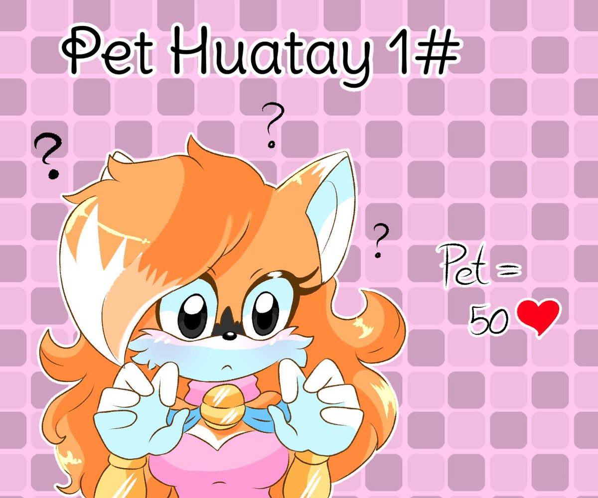PET Huatay  1# 
Trying a trend I saw here on twitter , so I wanted to give a try , if she reach it il do next part ? Maybe ... 

#oc #sonicfc #sonicfancharacter #foxoc  #sonicoc #digitalart #artmoots
#trend  

50 likes and will do next Part .