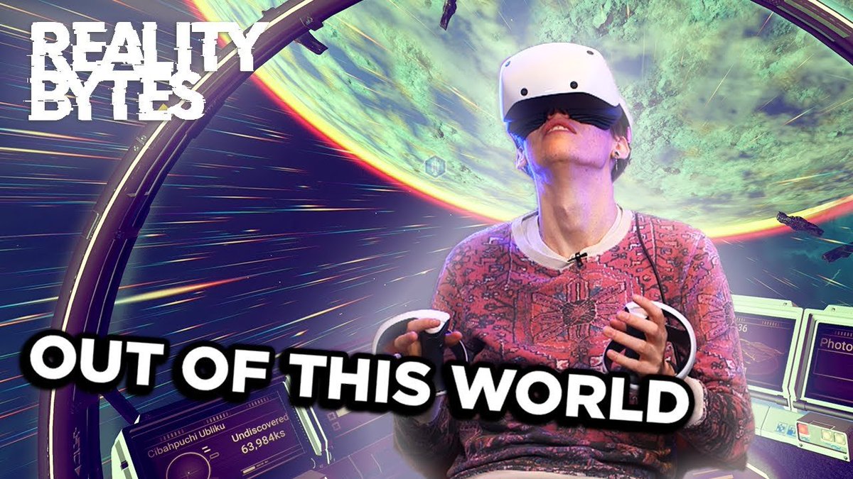 GINXTV's tweet image. No Man&apos;s Sky VR: Journey into Infinite Worlds

Out Now 👉 youtu.be/pTZayfuY8mI 

#RealityByte | #PSVR2 | #VR
