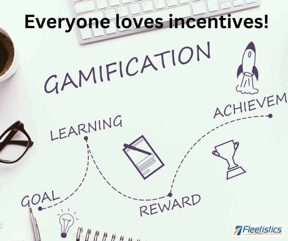 fleetistics's tweet image. Incentives for improved driving performance with gamification promotes competition to drive safer.
bit.ly/3IFSbvx
#gamification #driverimprovement #DriveSafe