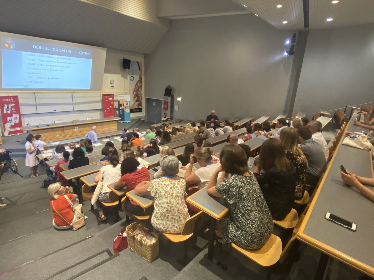 #Cheffe2023 Près de 180 personnes réunies aujourd’hui lors de cette 4ème édition du Salon Cheffe d’entreprise, moi aussi ! 🚀 Merci à l’ensemble des participants, intervenants, partenaires, réseaux, permanents… Mention particulière aux membres de la commission Cheffe pour l’orga