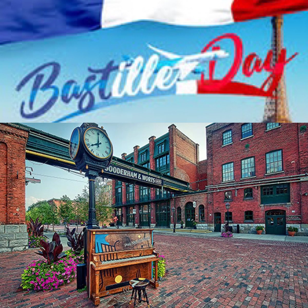 Un rêve se réalise!
Samedi 15 juillet à Toronto 🇨🇦
Notre #BastilleDay 2023 au Distillery District 💥🍾🥂🎉🥳🎁
