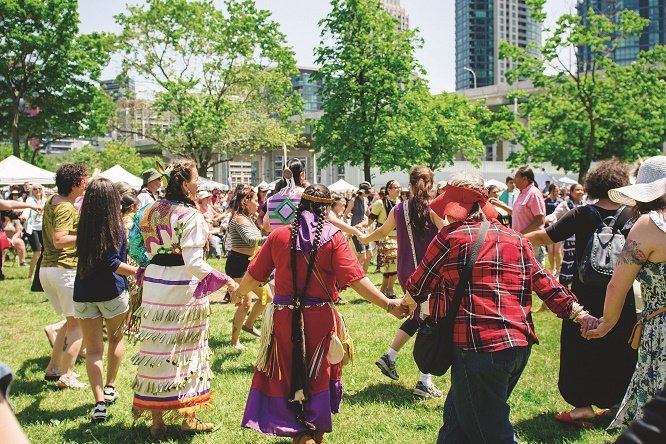 #CityOfTO continues to work closely with Indigenous partners to advance truth, justice and reconciliation, and implement its first Reconciliation Action Plan. Learn more about the plan:  Toronto.ca/Reconciliation. #IndigenousPeoplesMonth