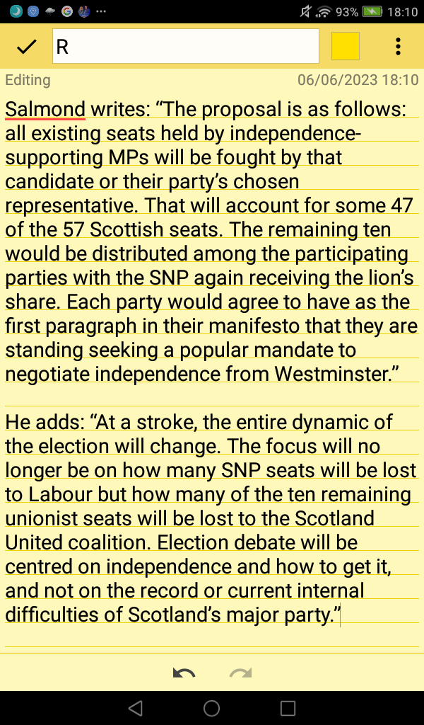 bigandymccoll's tweet photo. The content of Alex'S letter to the SNP MPs as revealed by The New Statesman https://t.co/h6ukWvaLwL
