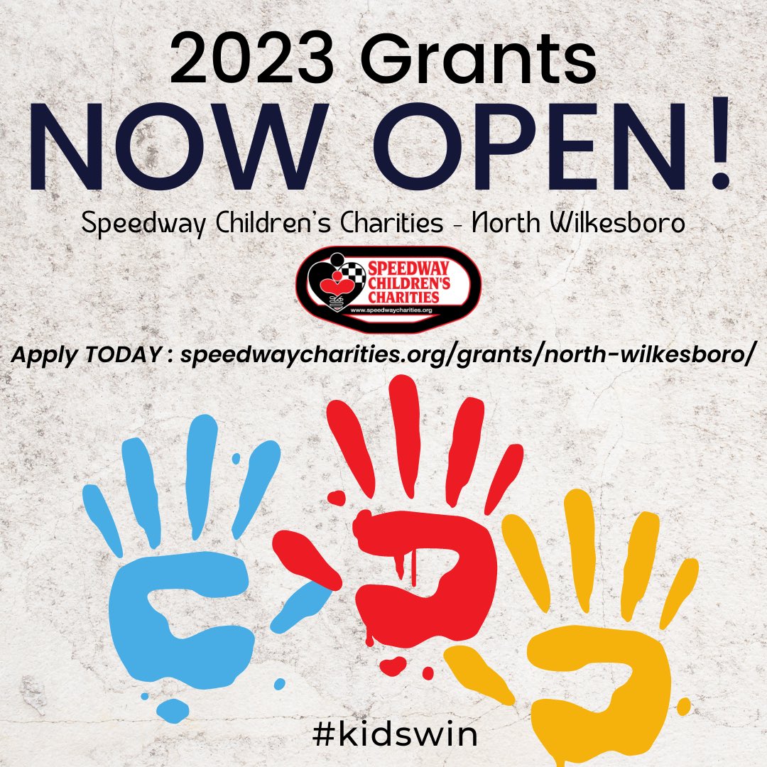 Wilkes County, we are ready for those applications!! 🖊️ Our application deadline is July 31st, so spread the word for local non-profits benefiting children to apply for funding! ❤️ #kidswin