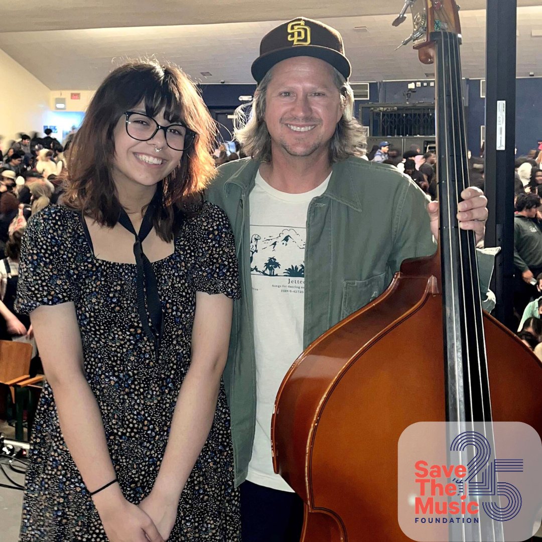 Switchfoot Bro-Am (@switchfootbroam) on Twitter photo Meet Vanessa, a talented student at Madison High where the music program is supported by <a href="/savethemusicfdn/">Save The Music</a>. 🎵 Music is her self-expression outlet, helping her through challenges. Donate to Bro-Am to help keep music alive in public schools at broam.org/donate. Meet Vanessa, a talented student at Madison High where the music program is supported by <a href="/savethemusicfdn/">Save The Music</a>. 🎵 Music is her self-expression outlet, helping her through challenges. Donate to Bro-Am to help keep music alive in public schools at broam.org/donate.