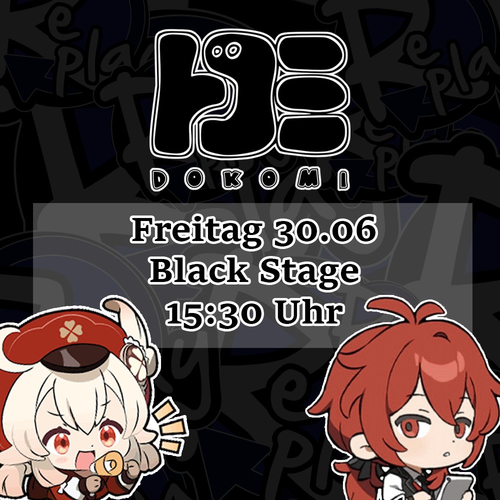 Juhu, <a href="/DoKomi/">DoKomi</a> wir kommen! Wir feiern auf der DoKomi die Premiere unseres neuen Stücks "Genshin Impact - Das wird ein Knaller". 

Wann? Freitag 15:30
Wo? DoKomi Black Stage

#replay #showgruppereplay #genshinimpact #genshin #showact #dokomi #dokomi2023 #genshinimpactatdokomi