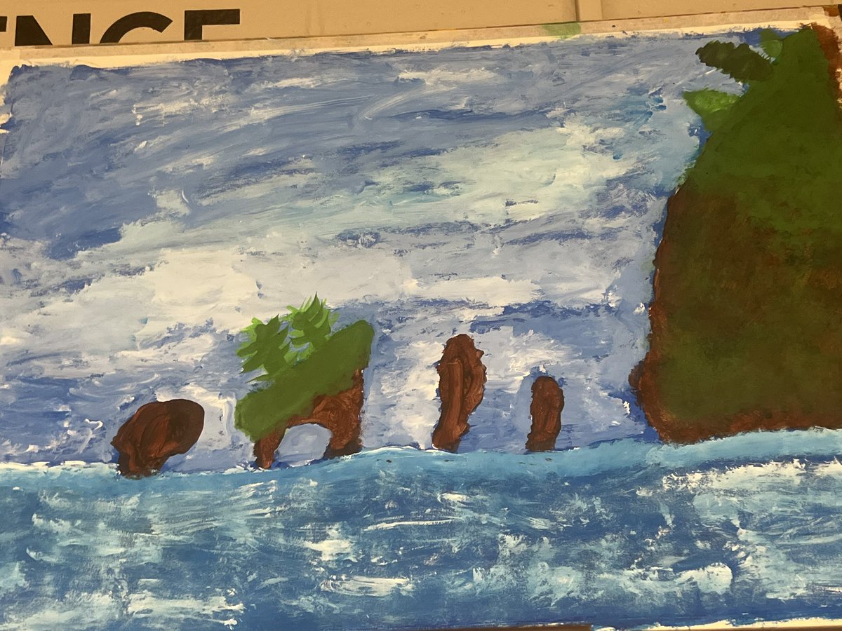 MoreAcrylic  Landscape photos! Such talent at TDHS <a href="/tdhstitans/">TDHS</a>