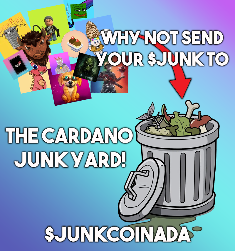 JunkCoinADA's tweet photo. What if $junkcoinada becomes the recycle bin of the entire Cardano? 👀 https://t.co/HmEV5IzgkO