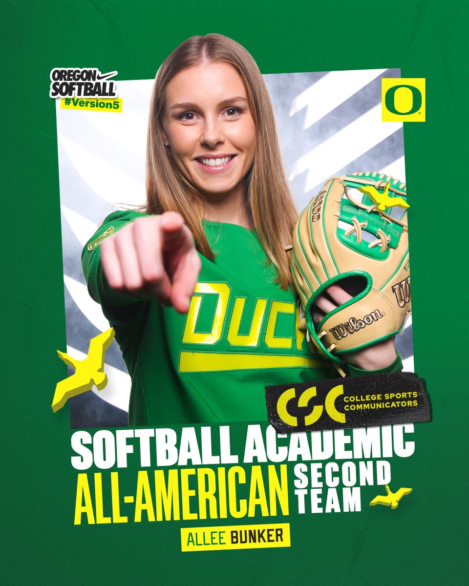 Oregon Softball (@oregonsb) on Twitter photo Only 4️⃣ student-athletes in program history have been All-Americans both on the field and in the classroom.
<a href="/lex_peterson14/">Alexa Peterson</a>
<a href="/CheridanH11/">Cheridan Hawkins</a>
<a href="/koralcosta7/">Koral</a>
And now, <a href="/Allee_Bunker/">Allee</a>
Congrats, Bunk!
#GoDucks | #Version5 Only 4️⃣ student-athletes in program history have been All-Americans both on the field and in the classroom.
<a href="/lex_peterson14/">Alexa Peterson</a>
<a href="/CheridanH11/">Cheridan Hawkins</a>
<a href="/koralcosta7/">Koral</a>
And now, <a href="/Allee_Bunker/">Allee</a>
Congrats, Bunk!
#GoDucks | #Version5