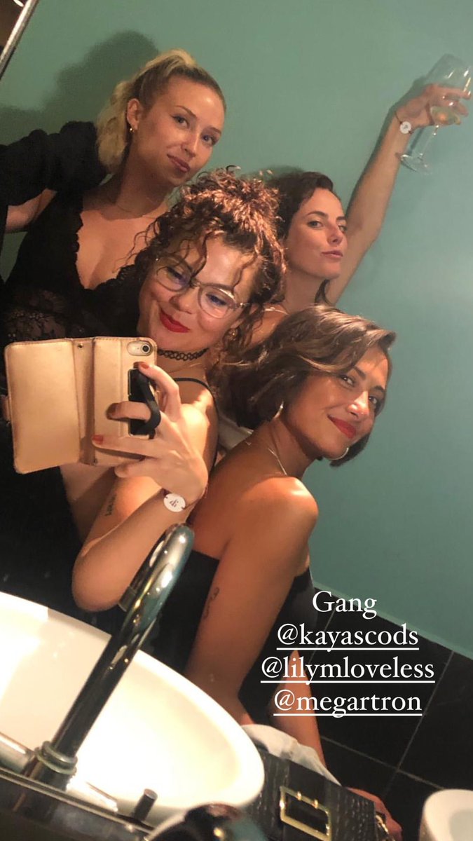 new | Klariza Clayton via ig stories ✨